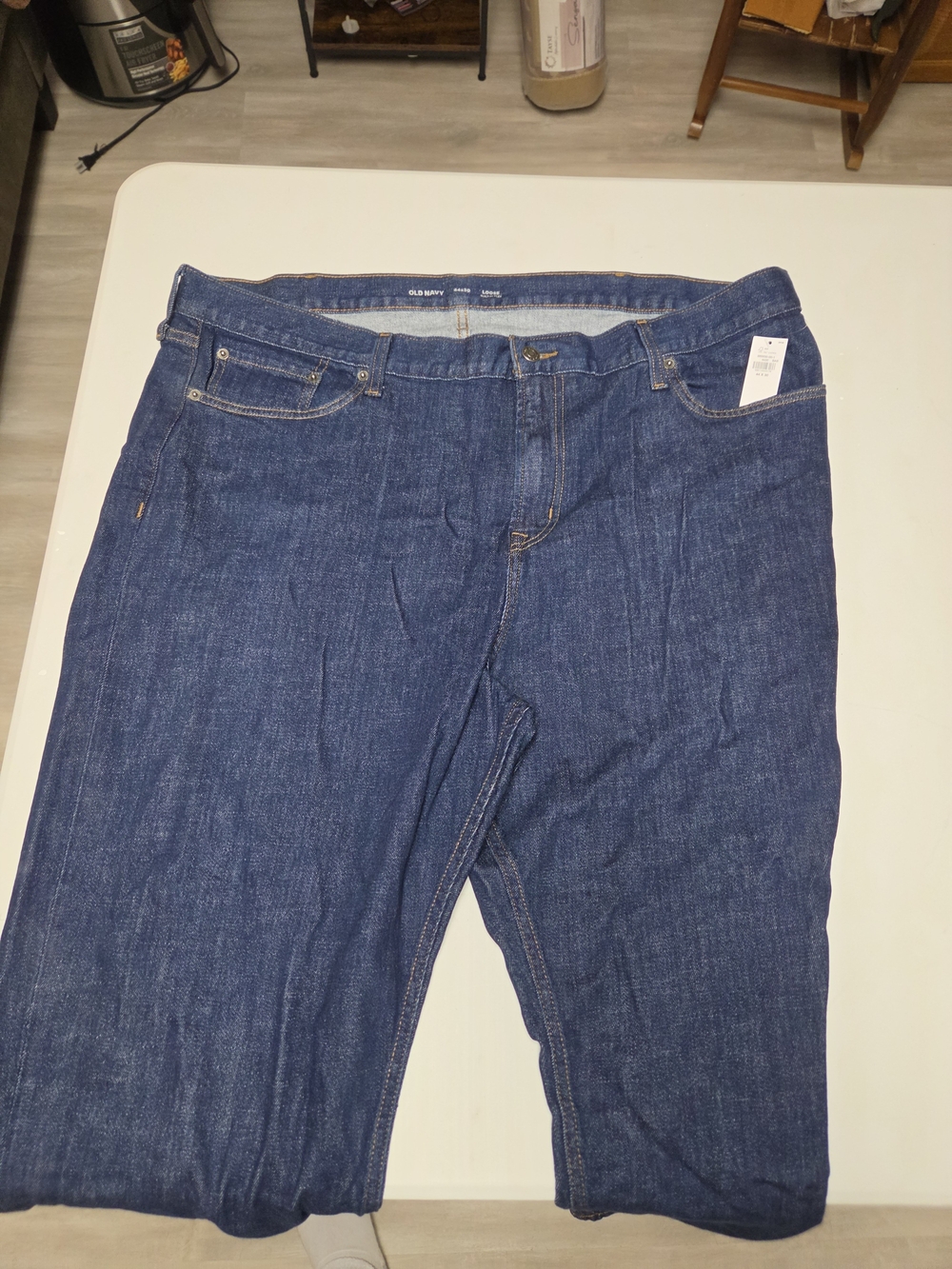 Old Navy Men's Dark Blue Relaxed Fit Jeans
